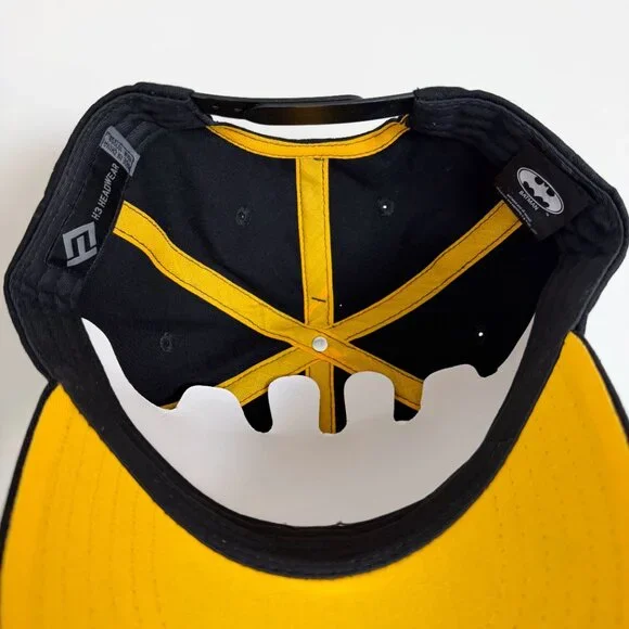 Batman DC Comics Snapback Hat Cap Mens Womens Comic Gift Movie Embroidered Black - Picture 5 of 7